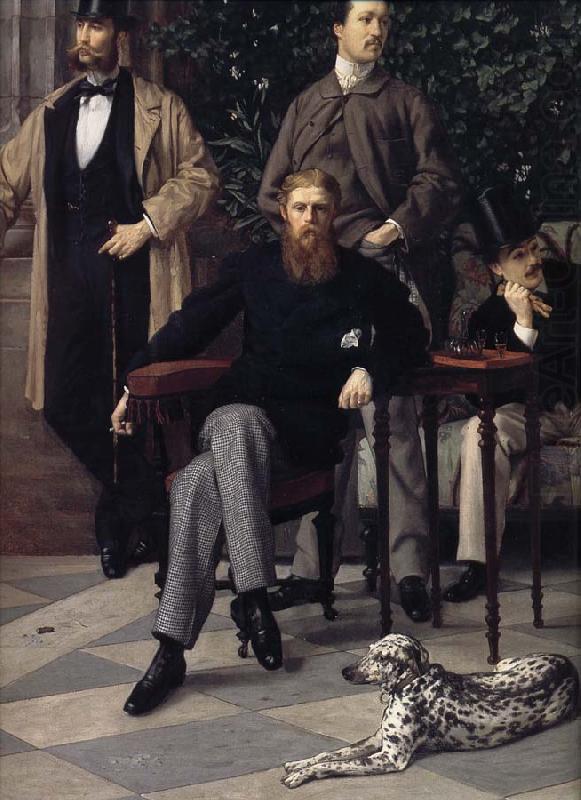 james tissot, Anthony Van Dyck